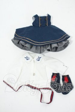 画像1: 幼SD/OF:インディゴエンブロイダリーGirl・ちび Y-26-02-18-091-WT-ZY