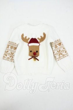 画像1: SDM＆MSD/OF:トップス　VOLKS製アグリーセーター（トナカイ）・ミニ Y-26-02-25-103-WT-ZY