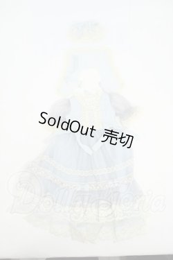 画像1: SDM/OF:レーシーチュールドレス(アジサイ)・ミニ Y-26-02-25-101-WT-ZY