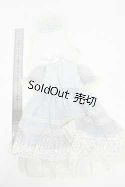 画像2: SDM/OF:レーシーチュールドレス(アジサイ)・ミニ Y-26-02-25-101-WT-ZY