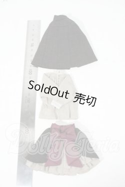 画像2: ruruko/OF:クラシカルマント＆スカートセット Y-26-03-11-247-WT-ZY