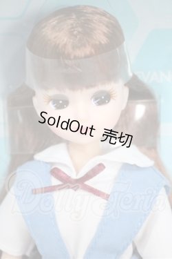 画像1: リカちゃん/エヴァンゲリオン ??第3新東京市立第壱中学校リカちゃん Y-26-03-04-023-WT-ZY