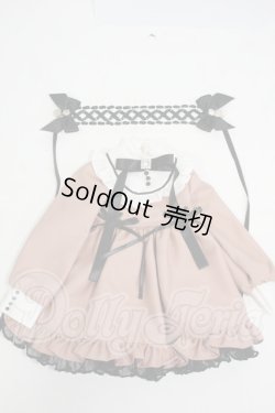 画像1: MDD/OF:ナナイロテントウ様製 地雷ちゃん(くすみピンク) Y-26-03-18-013-WT-ZY