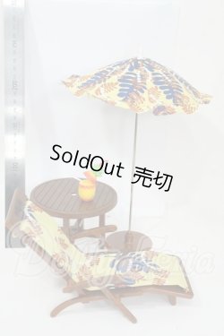 画像2: ブライス/ホリデーインザサン ビーチチェアパラソルセット Y-26-03-25-076-WT-ZY