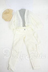 DD/OF:ホワイトジーンズセット Y-26-03-25-276-WT-ZY