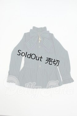 画像1: SD13BOY/OF:noinoi様製 リボンタイブラウス Y-26-04-01-058-WT-ZY