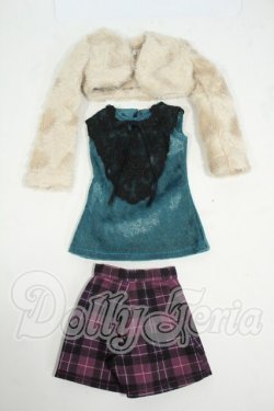 画像1: オビツ50/OF:G*D様製 衣装セット Y-26-04-01-153-WT-ZY