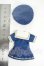 画像2: azoneピコニーモ/OF:PIC215-NVY 1/12ピコDギムナジウムセーラーワンピset Y-26-04-01-241-WT-ZY (2)