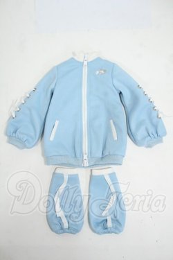 画像1: MSD＆MDD/OF:メランコリック水色ジャージ・ミニ Y-26-04-08-282-WT-ZY