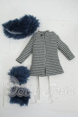 ジェニー/OF:Little Factory製 モッズ風ファー付きコートドレスセット Y-26-04-08-267-WT-ZY