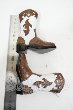 画像3: 50cmサイズドール/OF:ウェスタンブーツ Y-26-04-08-336-WT-ZY