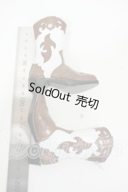 画像3: 50cmサイズドール/OF:ウェスタンブーツ Y-26-04-08-336-WT-ZY