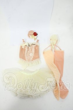 画像1: SD/OF:バレリーナふうレッスンドレスセット Y-26-04-15-202-WT-ZY