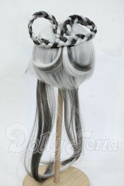 画像2: 8-9inch/みさんとるーぷ様ウィッグ Y-26-04-15-103-WT-ZY