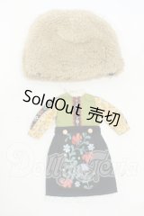 ネオブライス/OF:by.echo*コラボ ファーハットガールセット:ベージュ Y-26-04-15-262-WT-ZY