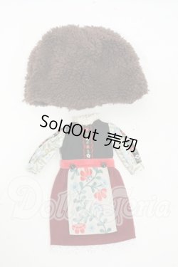 画像1: ネオブライス/OF:by.echo*コラボ ファーハットガールセット:ブラウン Y-26-04-15-261-WT-ZY