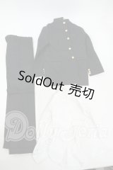 SD13BOY/OF:いちご屋様製 黒軍服 Y-26-04-15-237-WT-ZY