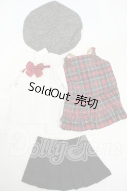 画像1: DD/OF:先輩 Cエプロン制服セット Y-26-04-15-227-WT-ZY