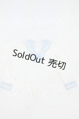 セーラートップス（水色） Y-26-04-22-119-WT-ZY