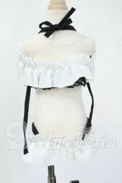 画像2: MDD/OF:Nyantelope様製 ゴシックフリル水着 Y-26-04-22-078-WT-ZY