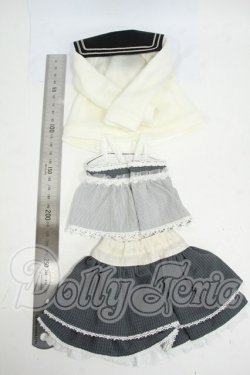 画像2: MDD/OF:pare ideal様製 セーラーカーディガンセット Y-26-04-22-105-WT-ZY