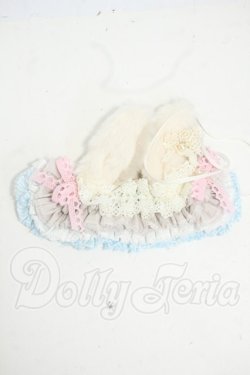 画像1: ネオブライス/OF:うさ耳ヘッドドレス Y-26-04-22-192-WT-ZY