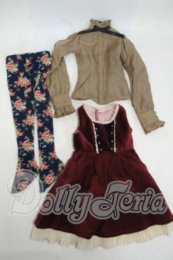 画像1: SD/OF:秋色クラシカルレッドリーブズ:VOLKS製 Y-26-04-29-040-WT-ZY