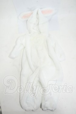 画像1: MSD＆MDD/OF:ふわふわしろうさぎさんパジャマ・ミニ Y-26-04-29-252-WT-ZY