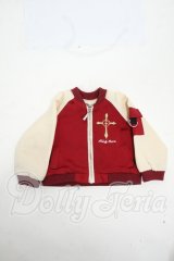 MSD＆SDM/OF:チャーム付き刺繍スカジャン Melody.C様製 Y-26-05-01-027-WT-ZY