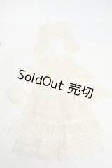 SDM/OF:レーシーチュールドレス（バニラ）・ミニ Y-26-05-08-057-WT-ZY