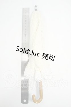 画像2: SD・DD/アンティーク風レース日傘:VOLKS製 Y-26-05-15-092-WT-ZY