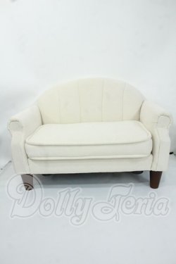 画像1: SD/シェルバックソファ（白）VOLKS製 Y-26-05-29-001-WT-ZY