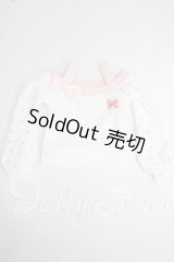 MDD/OF:のんたんはんどめいど様製 トップス Y-26-06-02-091-WT-ZY