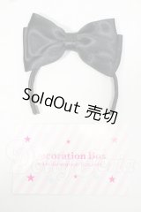 DD/OF:Decoration Box製:リボンカチューシャ Y-26-06-09-174-WT-ZY