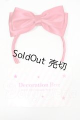 DD/OF:Decoration Box製:リボンカチューシャ Y-26-06-09-173-WT-ZY