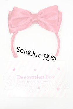 画像1: DD/OF:Decoration Box製:リボンカチューシャ Y-26-06-09-173-WT-ZY
