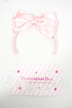 画像1: DD/OF:Decoration Box製:リボンカチューシャ Y-26-06-09-172-WT-ZY