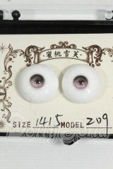 14mm/蜜桃雪笑様製 レジンアイ Y-26-06-09-046-WT-ZY
