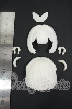 画像2: MOOWOOART/糖指数100%/未塗装ヘアパーツ:オレンジシュー Y-26-06-16-042-WT-ZY