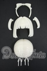 MOOWOOART/糖指数100%/未塗装ヘアパーツ:ストロベリーマカロン Y-26-06-16-041-WT-ZY