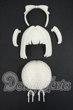 画像1: MOOWOOART/糖指数100%/未塗装ヘアパーツ:ストロベリーマカロン Y-26-06-16-041-WT-ZY