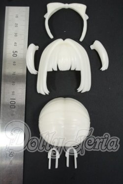 画像2: MOOWOOART/糖指数100%/未塗装ヘアパーツ:ストロベリーマカロン Y-26-06-16-041-WT-ZY