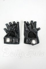 40cmサイズドール/OF:DOLK SELECT:指ぬきレザーグローブ Y-26-06-16-236-WT-ZY
