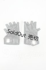 40cmサイズドール/OF:DOLK SELECT:指ぬきレザーグローブ Y-26-06-16-236-WT-ZY