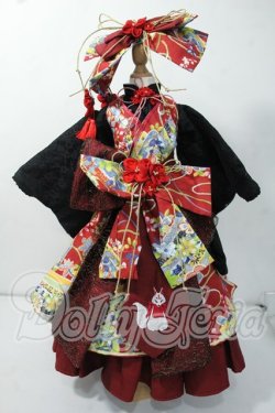 画像1: SD/OF:【あのめ洋裁店×姫りんご】衣装セット Y-26-06-30-291-WT-ZY