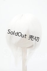 8inch/BJD CROBI製 ウィッグ Y-26-07-14-052-WT-ZY