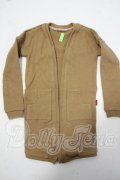 SD17B/OF:TTYA製 Natural Deep Slit Long Cardigan(Brown) Y-26-07-14-070-WT-ZY