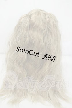 画像2: 9-10inch/金針水晶様製:ウィッグ Y-26-07-07-275-WT-ZY