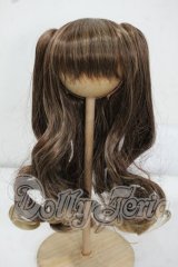 9-10inch/金針水晶様製:ウィッグ Y-26-07-07-276-WT-ZY