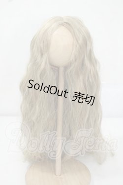 画像1: 9-10inch/金針水晶様製:ウィッグ Y-26-07-07-280-WT-ZY